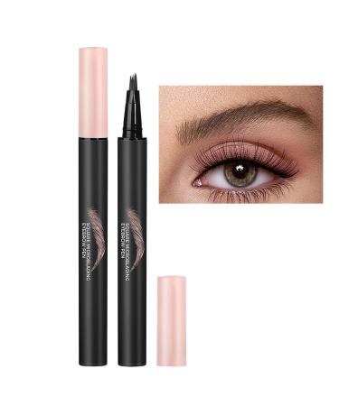 scyca Brow Definer Eyebrow Pens for Women Angled Brush Pen Liquid Eyebrow Pen Highly Pigmented Eyebrow Highlighter Smudge Resistant Cosmetic for Work and 1