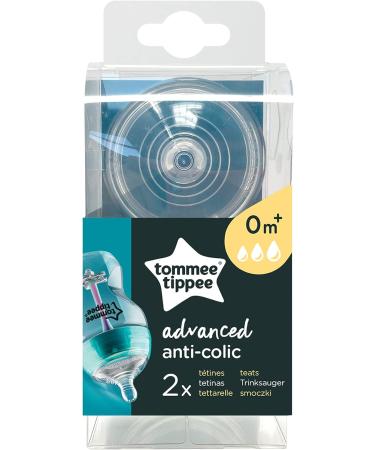 Tommee Tippee Advanced Anti Colic Teats Variable Flow Baby Feeding BPA Free Pack of 2 - Buy Online on GoSupps.com