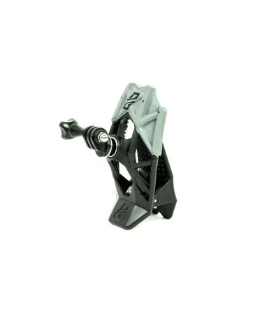 Dango Design Gripper Mount - Universal Clamp Mount for Action Cameras, Use as a Mount on Motorcycle, Powersports Helmets & More - Stealth Black