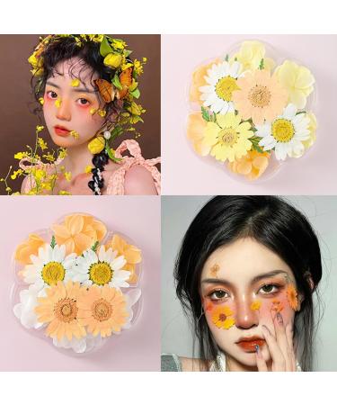 18 Types of Face Flower Body Charms for Women - DIY Makeup & Festival Accessories | Bridal Photography Set - Buy Online on GoSupps.com