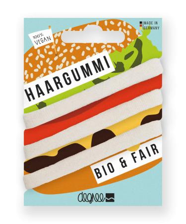 Hair tie |Fair Hair Burger |ECRU