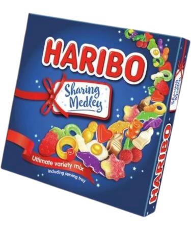 Sharing Sweets Gift Box | Sweets Gift Hamper | Sweet Selection Box | Pick and Mix Sweets Christmas Eve Box Treats | Stockings Fillers | Christmas Gifts for Him | 480g - Buy Online on GoSupps.com