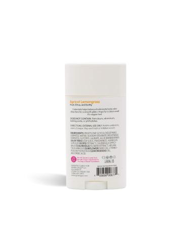 Green Goo All Natural Apricot Lemongrass Deodorant Gel 2.25oz - Pack of 3 | Men and Women's Deodorant - Buy Online on GoSupps.com