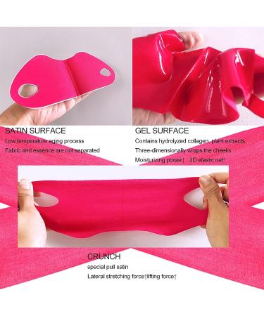 APPTI Rose Collagen V-Line Shaping Face Mask for Women - Double Chin Reducer & Neck Slimmer - Buy Online on GoSupps.com