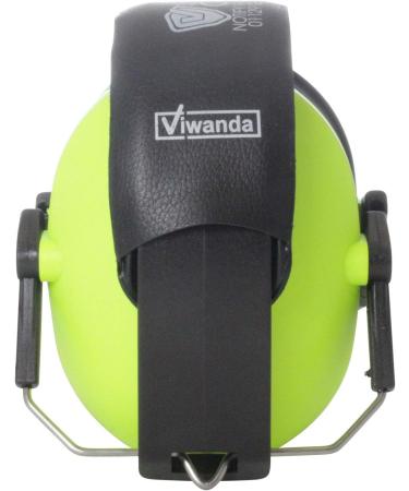 Viwanda Bon Ear Defenders Black - Children's Hearing Protection | Adjustable Headband - SNR 26dB | Lightweight for Teenagers & Adults - Lime Green - Buy Online on GoSupps.com