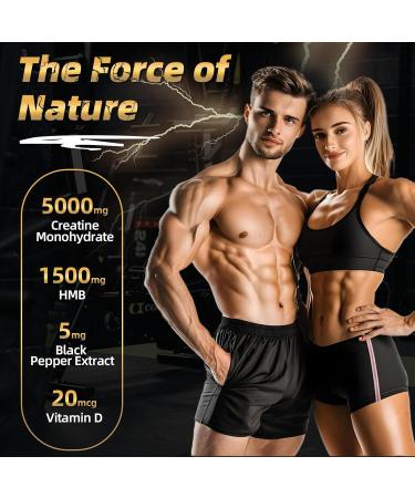 Micronized Creatine Monohydrate for Women and Men Creatine Powder for Men-Women for Improve Performance and Strength Support Muscle Growth and Workout Recovery 6.5g per Servings 75 Servings 1.1 Pound (Pack of 1) - Buy Online on GoSupps.com