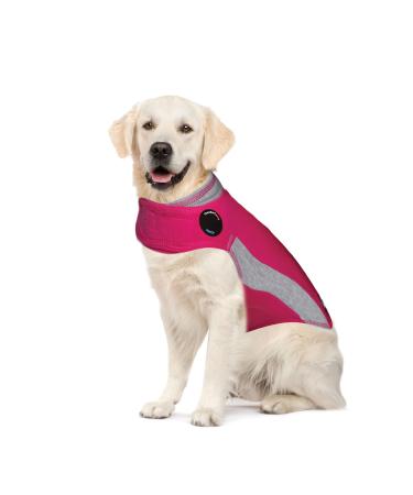 Thundershirt Apparel THUNDERSHIRT PINK XL Dog Anxiety Jacket Pink XL UK - Buy Online on GoSupps.com