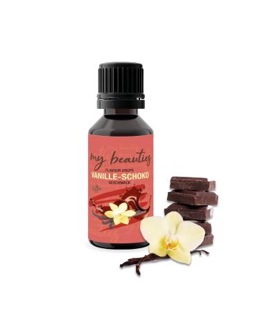 my beauties - Flavour Drops 30 ml - Vanilla & Chocolate - Aroma drops for food - sugar-free and low in calories