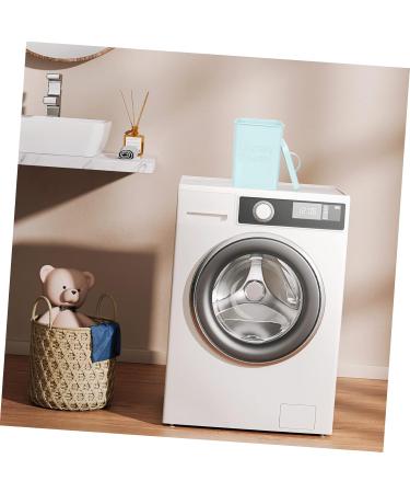 FOMIYES 1 Set Washing Storage Bucket Laundry Soap Dispenser Metal Laundry Holder Bucket with Scoop Fabric Softener Dispenser Laundry Holder Bin 1 count (Pack of 1) Sky-blue - Buy Online on GoSupps.com