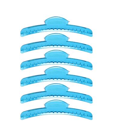 Vintage Metal Finger Wave Hair Clips - 12PCS Butterfly Blue | Classic Woman Hairstyle Inspo - Buy Online on GoSupps.com