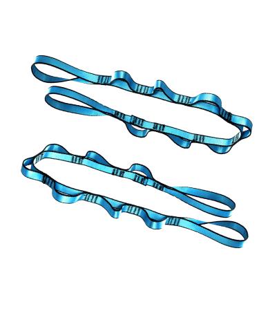 Daisy Chain, Daisy Chain Straps, 7 Loop Adjustable Aerial Silk Yoga Hammock Swing Extender Strap, 2PCS