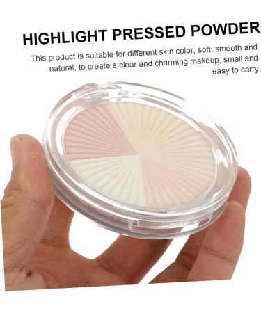 Outanaya 1 Box Highlight Powder Pressed Powder Highlighter Face Stereo Powder Foundation Plastic Shell - Buy Online on GoSupps.com