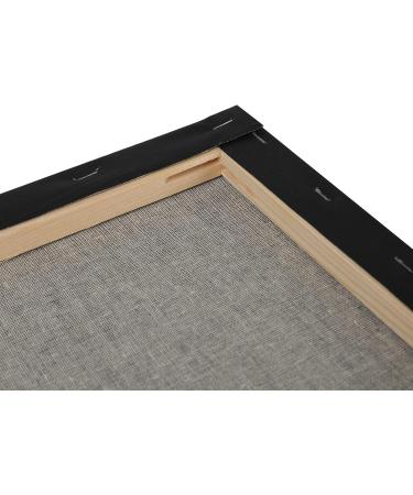Zingarts Black Canvas 12x16 Inch 6-Pack - Ideal for Acrylic, Oil & Watercolor Painting - Buy Online on GoSupps.com