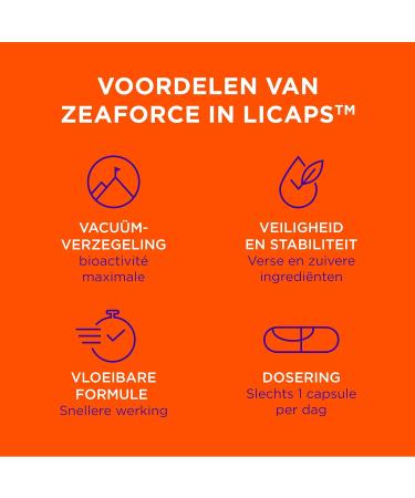 ZeaForce Achieve Perfect Vision Daily with Just 1 Capsule | Concentrated Formula for Optimal Eye Health - Buy Online on GoSupps.com