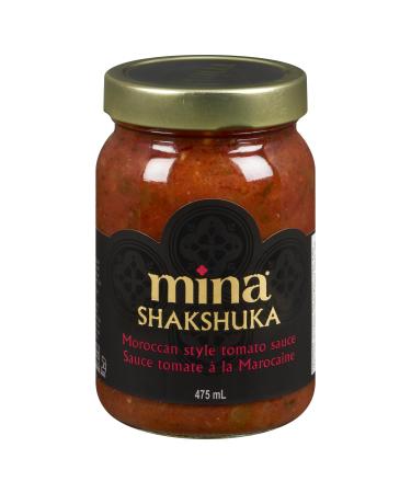 Mina Shakshuka Sauce Moroccan Tomato Sauce Vegan Gluten-Free Non-GMO Kosher 475ml