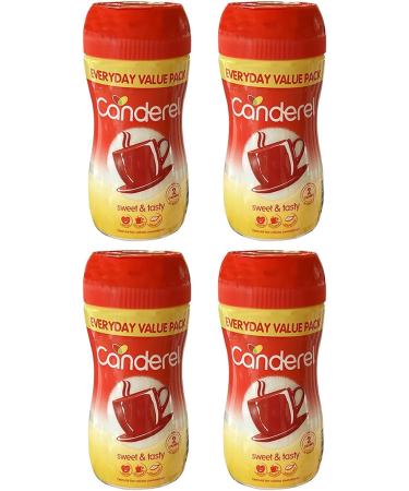 Sweetener Bundle with Canderel Granular Yellow Tub Low Calorie Sweetener 75g x4 (Pack of 4) - Buy Online on GoSupps.com