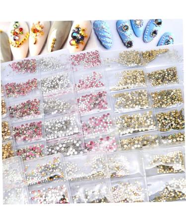 Nail Rhinestones Kit DIY Nails Rhinestones Nail Art Cosmetics Clothes Design Jewels Diamond Accessories Type4 - Buy Online on GoSupps.com
