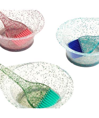Buy Nopeilvi Hair Dye Set - Salon Quality Hair Dye Bowl & Brush Tools for Professional Styling (Red) - International Shipping Available - Buy Online on GoSupps.com