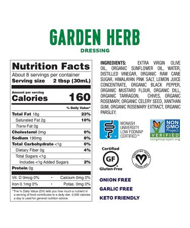Fody Foods Vegan Salad Dressing Pack | Low FODMAP Certified | Gut Friendly | IBS Friendly Kitchen Staple | Gluten Free Lactose Free Non GMO | 4 Bottles 8oz - Buy Online on GoSupps.com