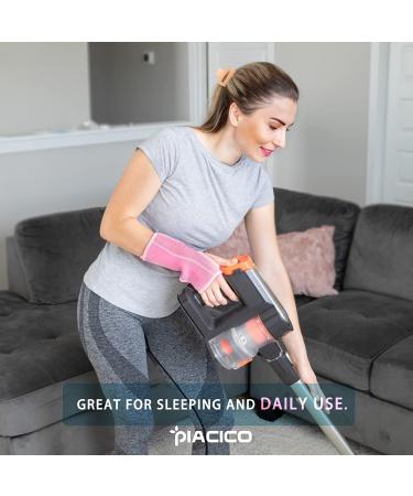 Night Sleep Wrist Support Brace | Adjustable Splint for Carpal Tunnel Relief, Wrist Pain, Sprains, Sports Injuries | Joint Instability | Fits Both Hands | Pink - Buy Online on GoSupps.com