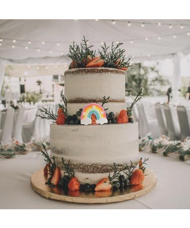Rumyve Software Rainbow Cake Decoration Cake Top Hat Birthday Party Cake Decoration Cloud Rainbow Rainbow Themed Cake Supplies Birthday Party Wedding Cake Decoration Supplies - Buy Online on GoSupps.com