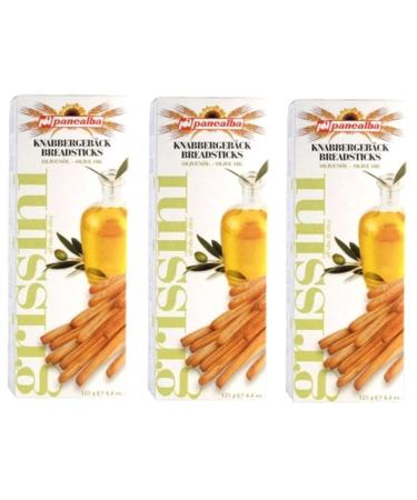 Lot 3x Grissini olive oil - Panealba - 125g case