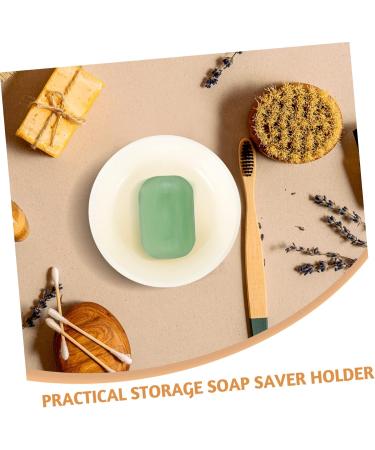 Ciieeo 8 Pcs Travel Soap Box Household Soap Cases Portable Soap Decorative Soap Bar Soap Case Soap Bar Holder Kitchen Soap Holder Travel Soap Case Soap Dish Round Container Box Pe White - Buy Online on GoSupps.com