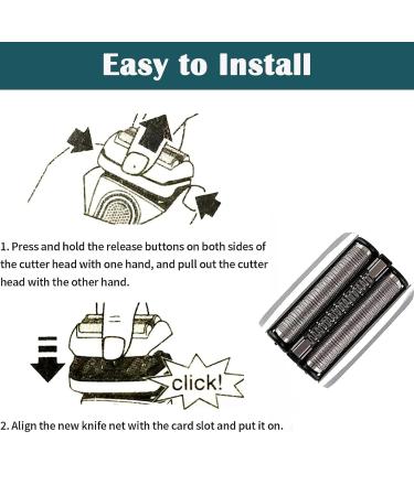 Buy 83M Series 8 Shaver Replacement Head & Cutter for Braun Series 8 - Compatible with Models 8320S 8325S 8330S 8340S 8350S 8345S 8360CC | International Shipping Available - Buy Online on GoSupps.com