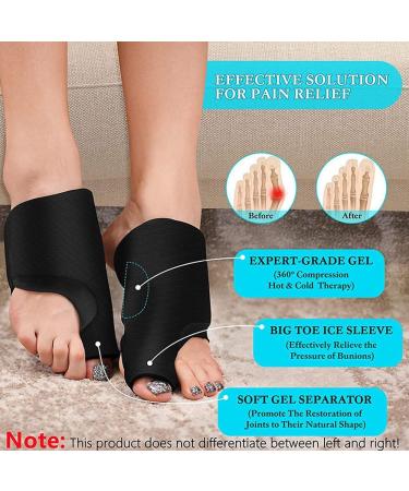 1 x Toe Ice Pack Cold Heat Therapy Gel Forefoot for Swelling Plantar Fasciitis Blisters Bunions Hallux Valgus Sports Inj - Buy Online on GoSupps.com