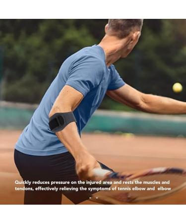 Buy TARSHYRY Adjustable Elbow Compression Sleeve - Cushioned Tennis Elbow Brace & Multifunctional Protector for Basketball & Tennis - Buy Online on GoSupps.com