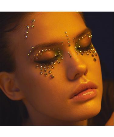 5280 Pcs Nail Art Rhinestones Set with Picker Pencil and Tweezer - Multicolor AB Color and Clear Rhinestone Kits for Nail Art, Face Make-up, and DIY Crafts - Buy Online on GoSupps.com