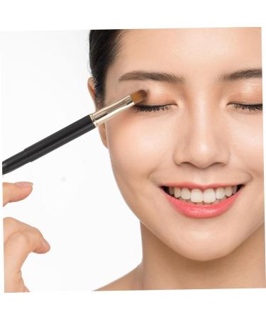 Ipetboom Lip Brush for Lipstick Makeup Brush Lip Gloss Brush Lip Eyeliner Brush Portable Lipstick Brush Eye Lash Brush Tool Smudge Stick Metal Double Head Travel - Buy Online on GoSupps.com