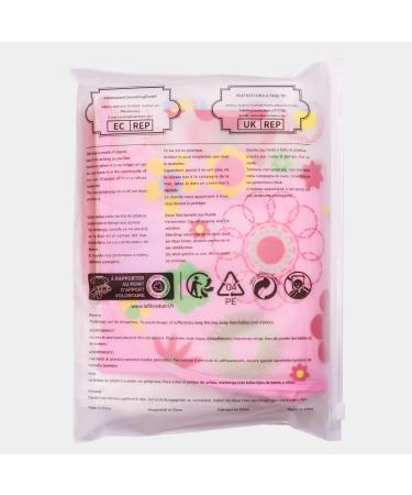 FILOWA 4PCS Baby Feeding Bibs with Long Sleeves | Waterproof Coverall Aprons for Infant Girls 6-36 Months | Pink/Red - Buy Online on GoSupps.com