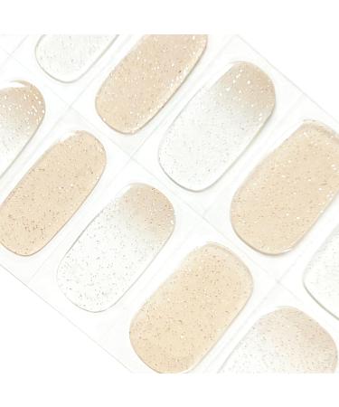 DANNI & TONI 28-Piece Coconut Nail Wraps Set | Salon-Quality Gel Polish Strips | Self-Adhesive Manicure Stickers - Buy Online on GoSupps.com
