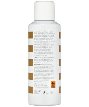 James Read Bronzing Mousse 6.7 fl. oz - Instant Sunless Tan for Flawless Skin | International Shipping Available - Buy Online on GoSupps.com