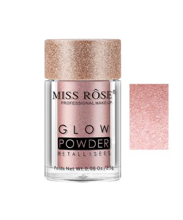 Shimmer Eyeshadow Make Up Eye Shadow Waterproof Loose Monochrome Eye Makeup Long Lasting Sparkling Finish Eye Shadow with High-Pigment 5