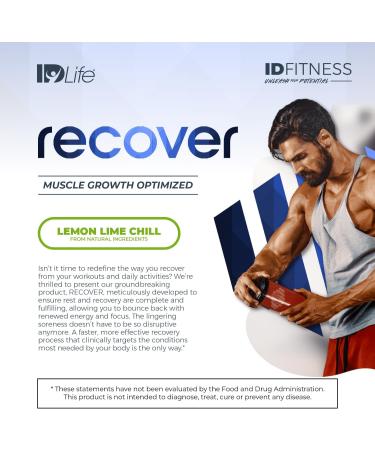 IDLife IDFitness Recover | Muscle Growth & Total Body Recovery | 15 Sticks for Enhanced Recuperation & Renewed Energy - Buy Online on GoSupps.com