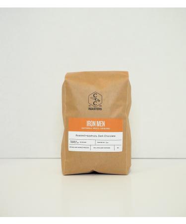 Crosby Coffee Roasters Iron Men Blend Speciality Coffee 100% Arabica - Medium Roast Whole Bean 1kg