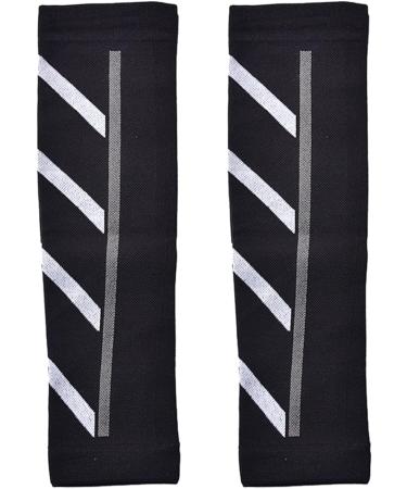 1Pair Calf Compression Sleeve for Women & Men Highly Elastic Compression Sleeves Shin Splints and Calf Support Sleeves for Fitness Running Injury Recovery Muscle Cramps Legs Pain Relief black - Buy Online on GoSupps.com