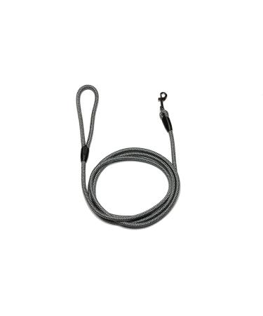 Leash - rope leash with hand loop Basic 10mm 27 colours 7 lengths (2.00 m silver grey) 2.00 m silver grey