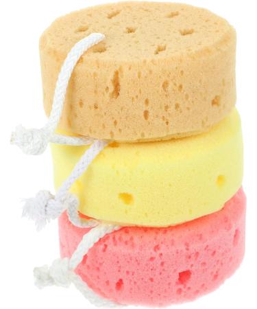 Beavorty 12 Pcs Exfoliating Bath Sponges - Shower Sponge Set for Women & Kids Spa Scrubbers & Body Care - Buy Online on GoSupps.com
