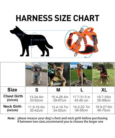 Docio Dog Harness for Large Dogs | Reflective Breathable Anti-Train Design for Ultimate Comfort - Buy Online on GoSupps.com