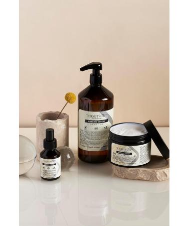 TOGHETHAIR SRL Togethair Natural Glossy Hair Mask Hair mask 500 ml dull and opaque hairs nourishing moisturizing - Buy Online on GoSupps.com
