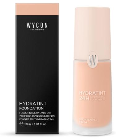 WYCON Cosmetics HYDRATINT Radiant Hydrating Foundation with Hyaluronic Acid & Urea 24 Hours Hydration - NW10 - Buy Online on GoSupps.com
