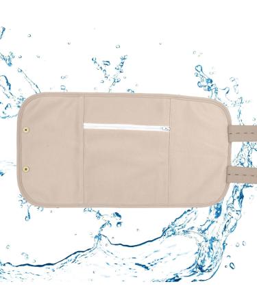 Buy Lingjiong Reusable Castor Oil Compress for Liver Detox & Sleep Support - Khaki | Eco-Friendly Oil Packs - Buy Online on GoSupps.com