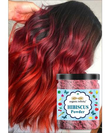 Green Velly Organic Infinity Hibiscus Flower Powder For Hair Growth Hair Care Natural Hair and Face Care - 100 GM by Organic Infinity - Buy Online on GoSupps.com
