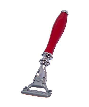 The Barber's House Razor Retro Red Ferrari The Barber's House with Blade - 100% Made in France Red