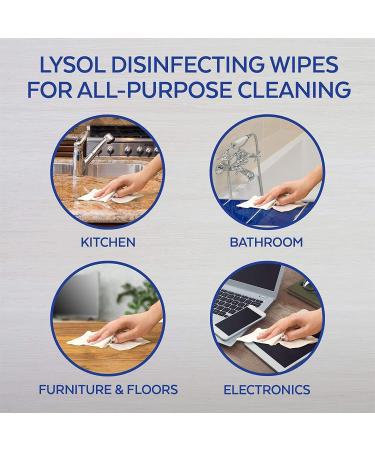 Lemon Lime Blossom Lysol Sanitizing Wipes - Buy Online on GoSupps.com