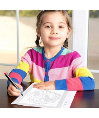 Buy Kxusw Abbey Holder - 10 Piece Silicone Ergonomic Writing Aid for Kids | Improve Handwriting with Pen and Pencil Holders - Buy Online on GoSupps.com