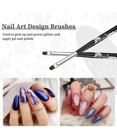 BQAN 4PCS Cuticle Nail Cleaning Brush Set for Acrylic UV Nail Extensions - Buy Online on GoSupps.com